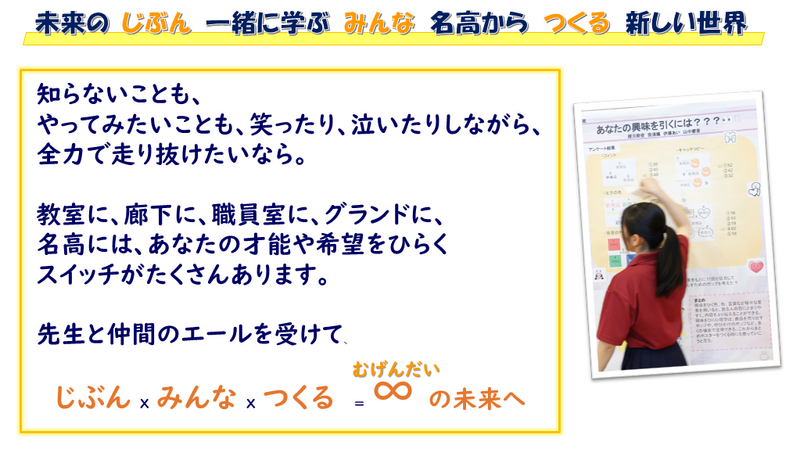 中学生へのメッセージ