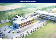 校舎増築工事へのボタン