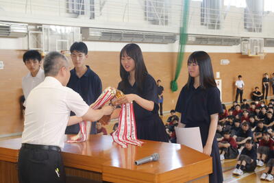 伝達表彰式の画像１