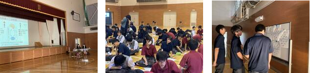 保健講話の様子の画像