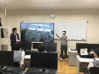 ＶＲで操作してして、実際に見えている画像