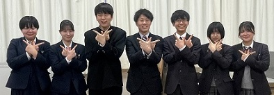 土井さんを囲んで集合写真